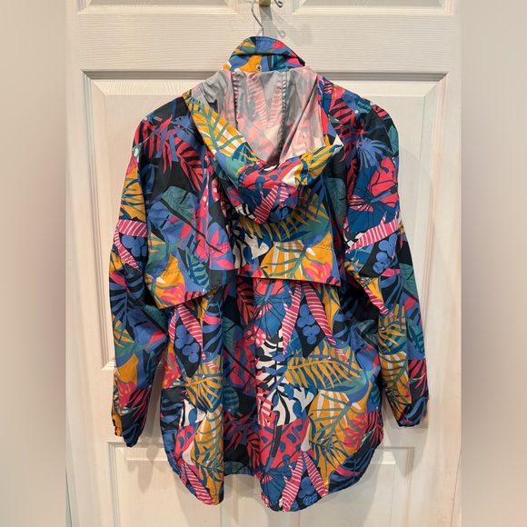 Lauren James Anorak Jacket Multicolor Water Resistant Women's Size XL - Picture 2 of 10